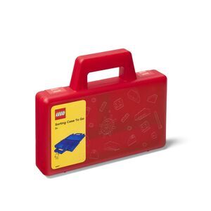 LEGO Sorting Box with Handle, Red
